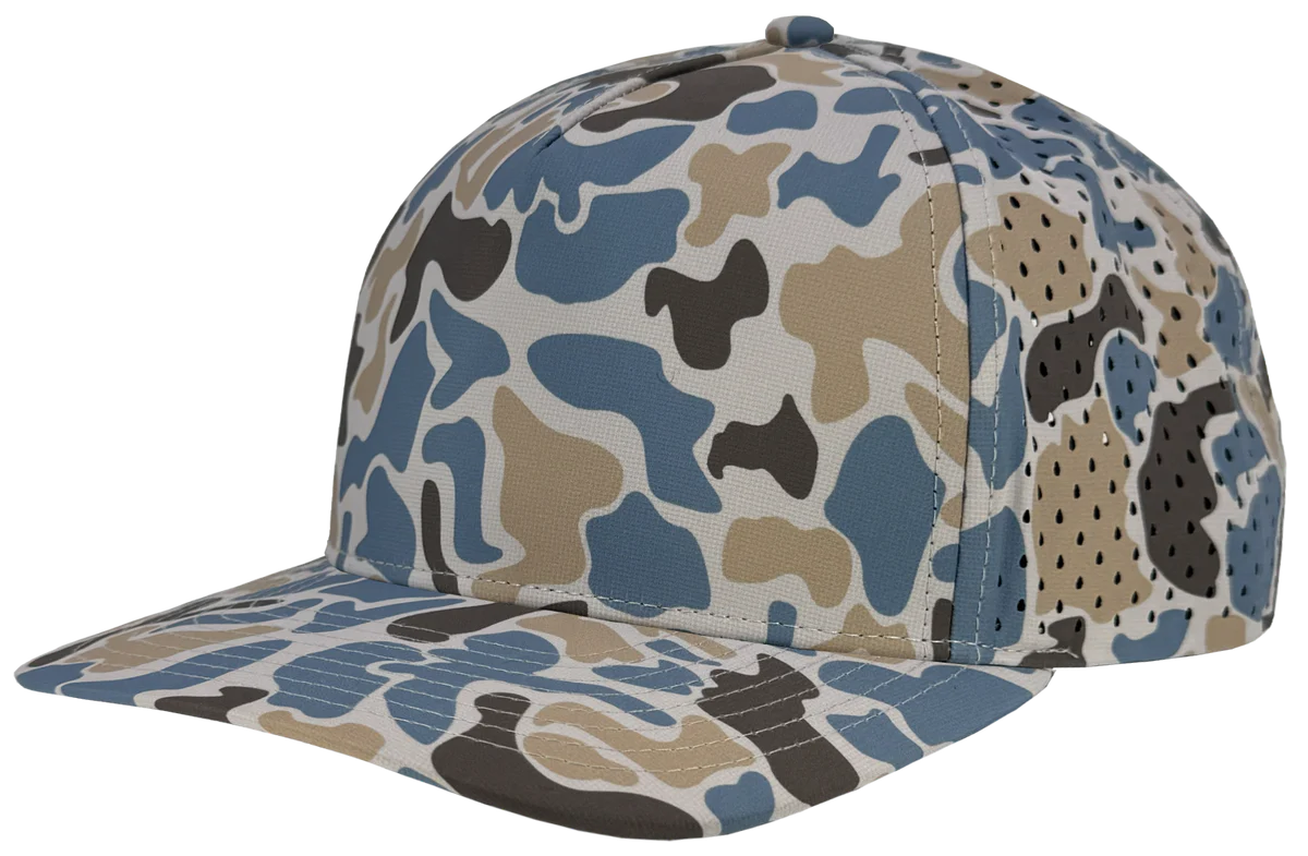 Zapped Headwear BLACKHAWK 5-Panel Snapback Hat | Wholesale Performance Caps