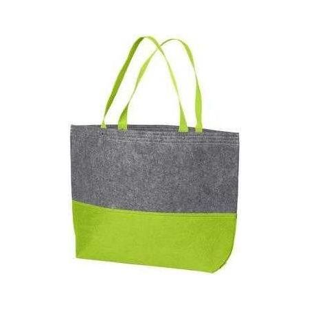 Large Felt Tote Black/Felt Charcoal Tote Bags