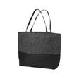 Large Felt Tote Black/Felt Charcoal Tote Bags