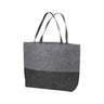 Large Felt Tote Felt Charcoal/Felt Grey Tote Bags