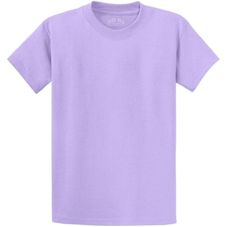 Men's Durable 100% Heavyweight Cotton T-Shirts in Regular, Big, and Tall Sizes-Lavender T-Shirts Joe's USA Lavender Small