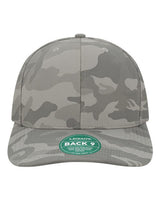 LEGACY Back Nine Cap - LEGACY B9A Storm Camo Adjustable Hats