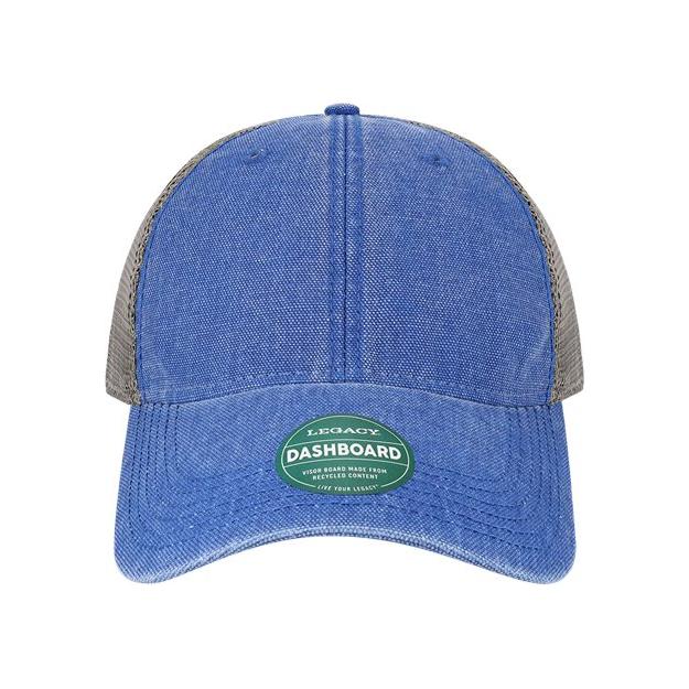 LEGACY Dashboard Trucker Cap - LEGACY DTA Stone/ Olive/ Navy Adjustable Caps