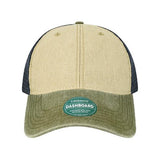 LEGACY Dashboard Trucker Cap - LEGACY DTA Stone/ Olive/ Navy Adjustable Caps