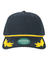 LEGACY Five - Panel Trucker Cap - LEGACY ROADIE Navy Admiral Adjustable Caps