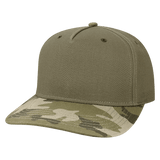 LEGACY Heritiage Twill Cap - LEGACY HTA Moss Green/Army Camo Adjustable Caps
