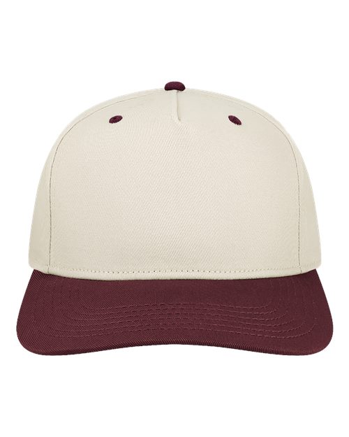 LEGACY Heritiage Twill Cap - LEGACY HTA Stone/ Maroon Adjustable Caps