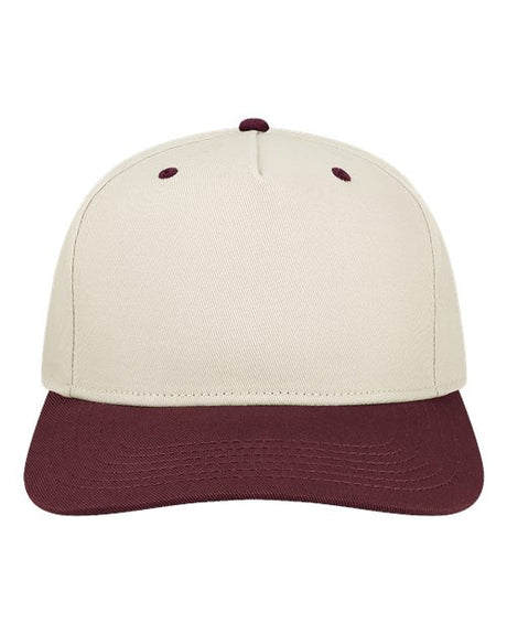 LEGACY Heritiage Twill Cap - LEGACY HTA Stone/ Maroon Adjustable Caps