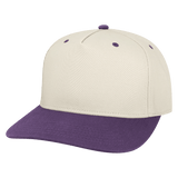 LEGACY Heritiage Twill Cap - LEGACY HTA Stone/Purple Adjustable Caps