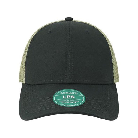 LEGACY Lo - Pro Snapback Trucker Cap - LEGACY LPS Black/ Dark Grey Adjustable Caps