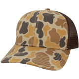 LEGACY Mid - Pro Snapback Trucker Cap - LEGACY MPS Brown Duck Camo Adjustable Trucker Caps