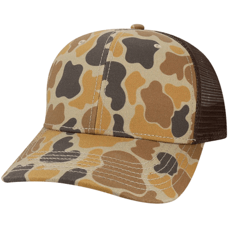 LEGACY Mid - Pro Snapback Trucker Cap - LEGACY MPS Brown Duck Camo Adjustable Trucker Caps