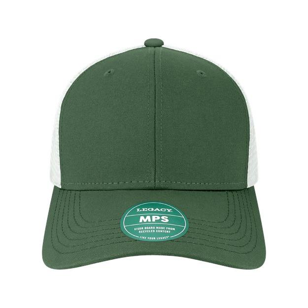 LEGACY Mid - Pro Snapback Trucker Cap - LEGACY MPS Cardinal/ White Adjustable Trucker Caps