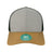 LEGACY Mid - Pro Snapback Trucker Cap - LEGACY MPS Grey/ Caramel/ Black Adjustable Trucker Caps