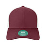 LEGACY Mid - Pro Snapback Trucker Cap - LEGACY MPS Maroon/ White Adjustable Trucker Caps