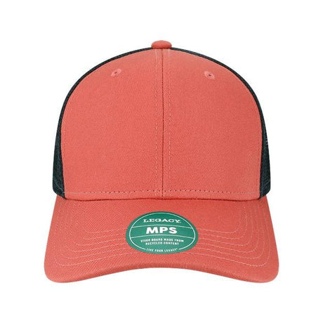 LEGACY Mid - Pro Snapback Trucker Cap - LEGACY MPS Mint/ Marine/ Navy Adjustable Trucker Caps