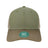 LEGACY Mid - Pro Snapback Trucker Cap - LEGACY MPS Olive/ Dark Olive/ Dark Khaki Adjustable Trucker Caps