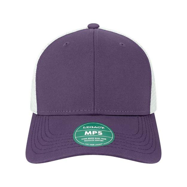 LEGACY Mid - Pro Snapback Trucker Cap - LEGACY MPS Peach/ Stone Adjustable Trucker Caps