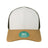 LEGACY Mid - Pro Snapback Trucker Cap - LEGACY MPS White/ Caramel/ Brown Adjustable Trucker Caps