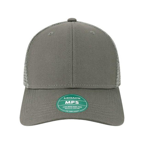 LEGACY Mid - Pro Snapback Trucker Cap - LEGACY MPS Yellow/ Marine/ White Adjustable Trucker Caps