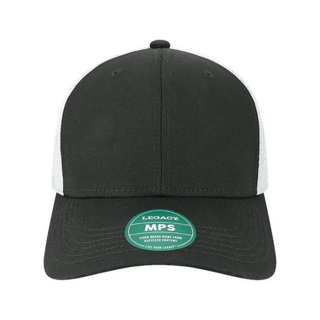 LEGACY Mid - Pro Snapback Trucker Cap - LEGACY MPS Yellow/ Marine/ White Adjustable Trucker Caps