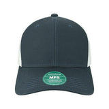 LEGACY Mid - Pro Snapback Trucker Cap - LEGACY MPS Yellow/ Marine/ White Adjustable Trucker Caps