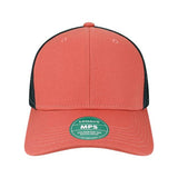 LEGACY Mid - Pro Snapback Trucker Cap - LEGACY MPS Yellow/ Marine/ White Adjustable Trucker Caps