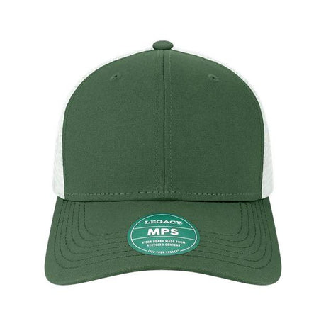 LEGACY Mid - Pro Snapback Trucker Cap - LEGACY MPS Yellow/ Marine/ White Adjustable Trucker Caps