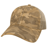 LEGACY OFA Old Favorite Trucker Cap | Low - Profile Snapback Hat Desert Field Camo Adjustable Caps