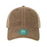 LEGACY Old Favorite Trucker Cap - LEGACY OFA Brown/ Khaki Adjustable Caps