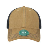 LEGACY Old Favorite Trucker Cap - LEGACY OFA Khaki/ Khaki Adjustable Caps
