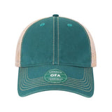LEGACY Old Favorite Trucker Cap - LEGACY OFA Marine Blue/ Khaki Adjustable Caps