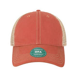 LEGACY Old Favorite Trucker Cap - LEGACY OFA Nantucket Red/ Khaki Adjustable Caps