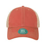 LEGACY Old Favorite Trucker Cap - LEGACY OFA Nantucket Red/ Khaki Adjustable Caps