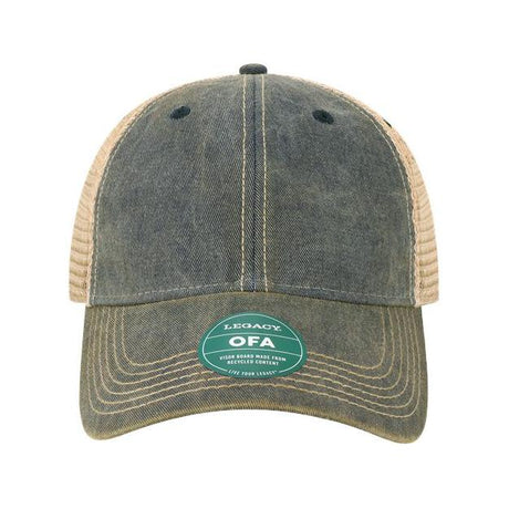 LEGACY Old Favorite Trucker Cap - LEGACY OFA Navy/ Khaki Adjustable Caps