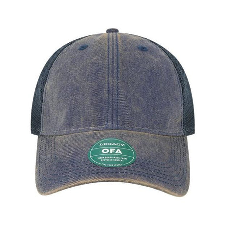 LEGACY Old Favorite Trucker Cap - LEGACY OFA Navy/ Navy Adjustable Caps