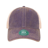 LEGACY Old Favorite Trucker Cap - LEGACY OFA Purple/ Khaki Adjustable Caps