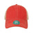 LEGACY Old Favorite Trucker Cap - LEGACY OFA Scarlet Red/ Khaki Adjustable Caps