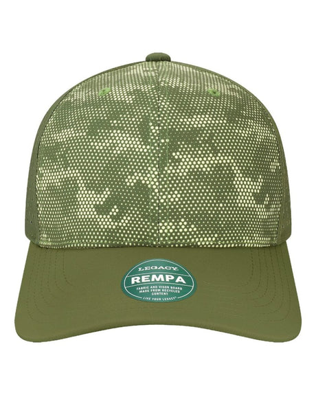 LEGACY Reclaim Mid - Pro Adjustable Cap - LEGACY REMPA Army Camo Dots Adjustable Caps