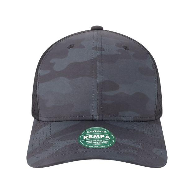 LEGACY Reclaim Mid - Pro Adjustable Cap - LEGACY REMPA Black Camo Adjustable Caps