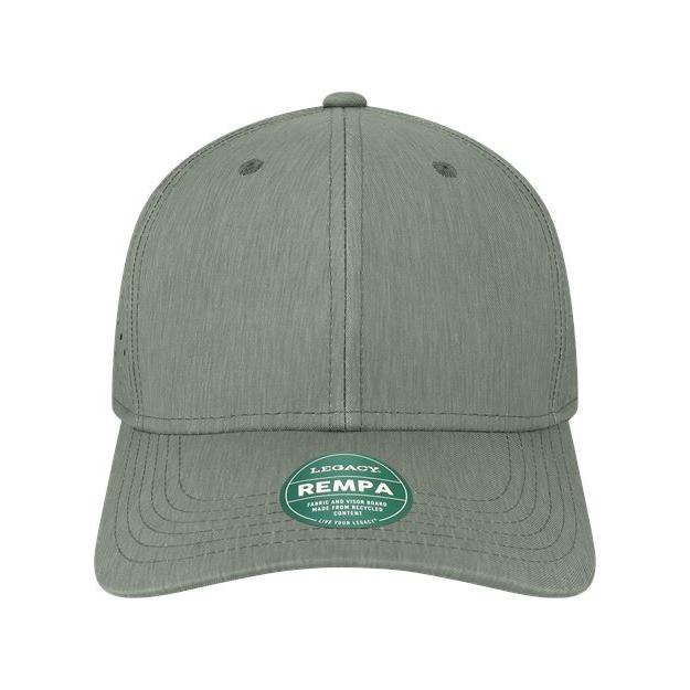LEGACY Reclaim Mid - Pro Adjustable Cap - LEGACY REMPA Eco Dark Grey Adjustable Caps