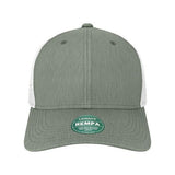 LEGACY Reclaim Mid - Pro Adjustable Cap - LEGACY REMPA Eco Dark Grey/ White Adjustable Caps