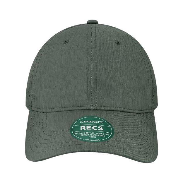 LEGACY Reclaim Sport Mesh Cap - LEGACY RECS Eco Black Adjustable Hats