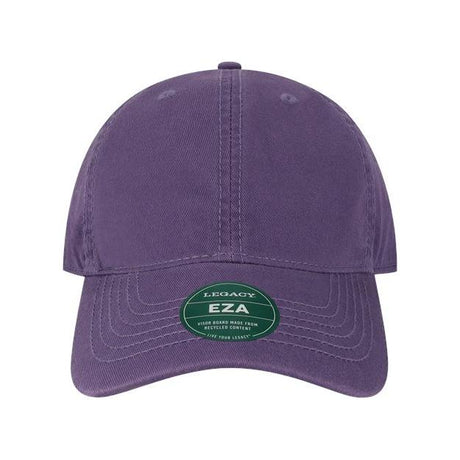 LEGACY Relaxed Twill Dad Hat - LEGACY EZA Purple Adjustable Hats