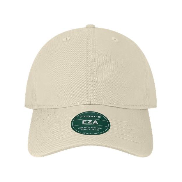 LEGACY Relaxed Twill Dad Hat - LEGACY EZA White Adjustable Hats