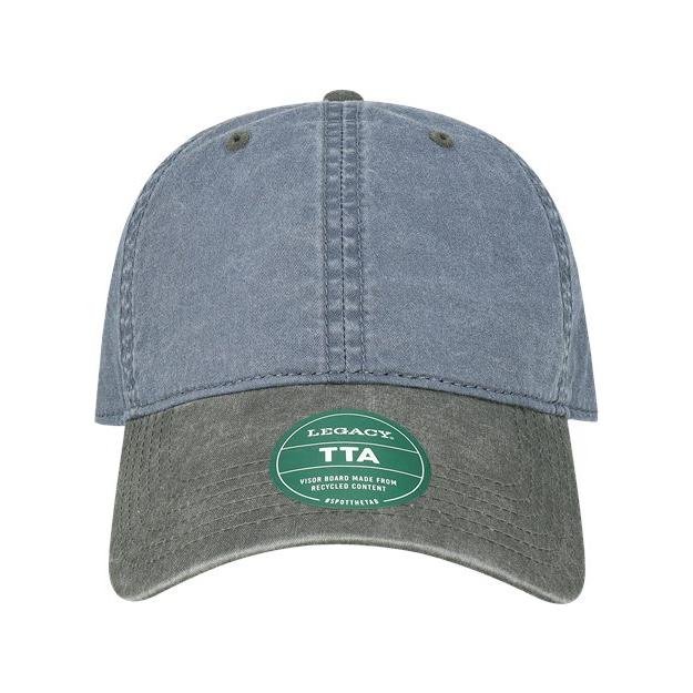 LEGACY Terra Twill Cap - LEGACY TTA Slate Blue/ Cinder Adjustable Hats