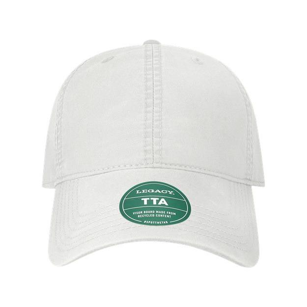 LEGACY Terra Twill Cap - LEGACY TTA White Adjustable Hats