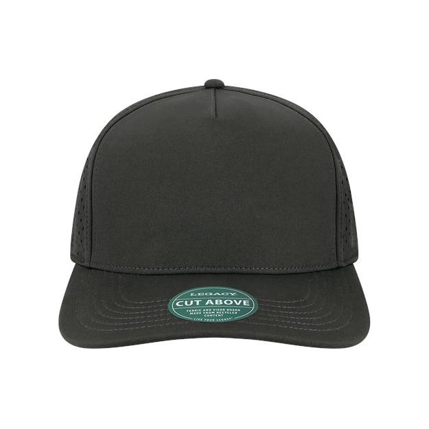 LEGACY The Cut Above Cap - LEGACY CUT Black Adjustable Hats
