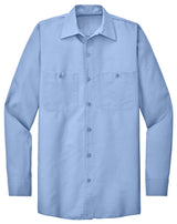 Men's Long Size, Long Sleeve Industrial Work Shirt