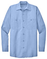 Men's Long Size, Long Sleeve Industrial Work Shirt